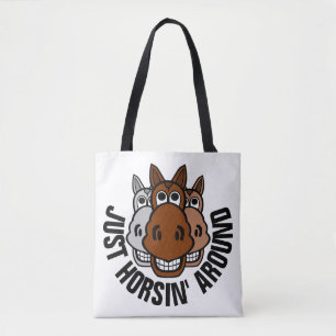 Bolsa Tote Apenas Horsin, Cavalo