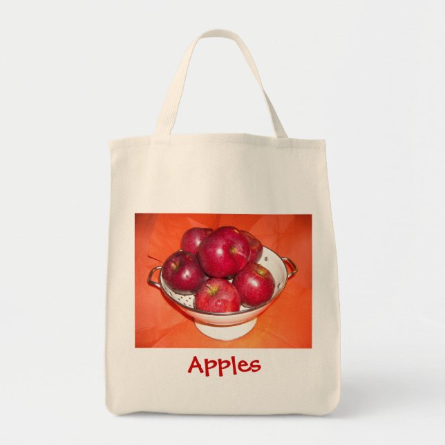 Bolsa Tote Apenas Maçãs Escolhidas (Frente)