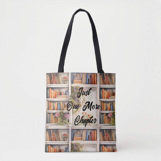 Bolsa Tote Apenas mais um amante de livros do Capítulo (Frente)