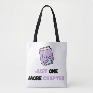 Bolsa Tote Apenas Mais Um Capítulo Divertido Vetor de Livro S