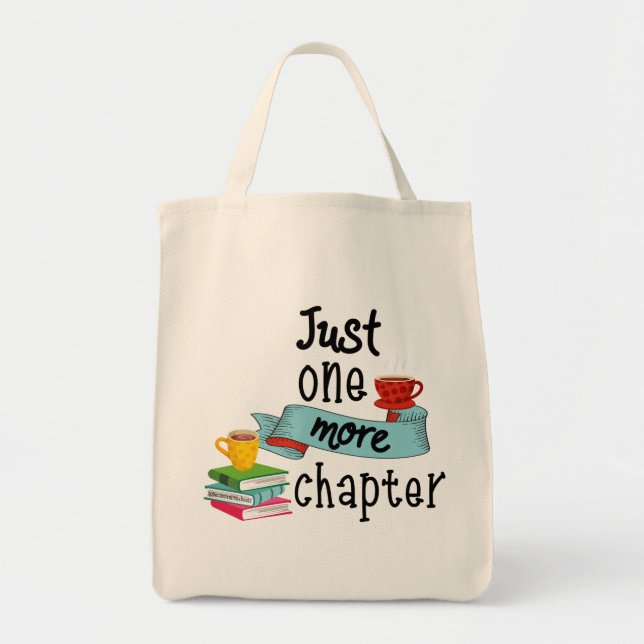 Bolsa Tote Apenas Mais Um Capítulo Tote Bag (Frente)