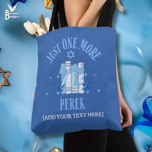 Bolsa Tote APENAS MAIS UM PEREK Capítulo Judaico Hanukkah