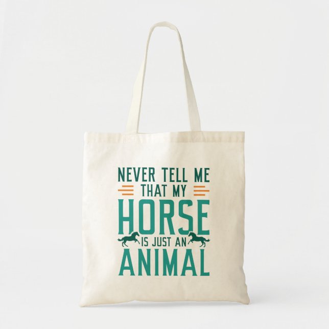 Bolsa Tote Apenas Um Animal (Frente)