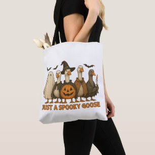 Bolsa Tote Apenas Um Ganso Assustador De Halloween Para Menin