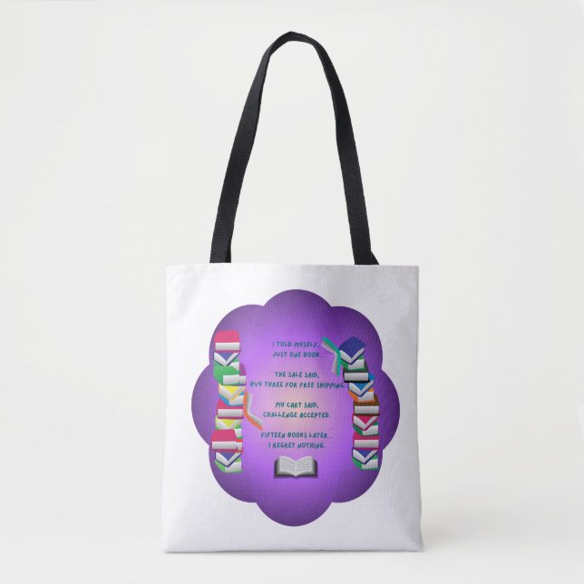Bolsa Tote Apenas Um Livro… Com Certeza (Frente)