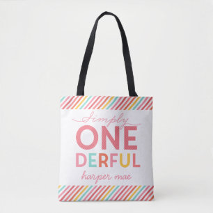 BOLSA TOTE APENAS UM MARAVILHOSO RAINBOW MARAVILHOSO