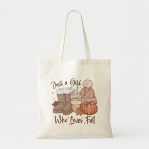 Bolsa Tote Apenas uma garota que ama a queda