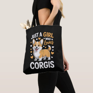 Bolsa Tote Apenas Uma Garota Que Ama Corgis