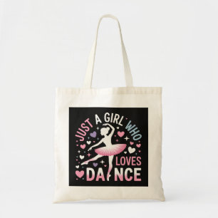 Bolsa Tote Apenas uma Garota que Ama Dança