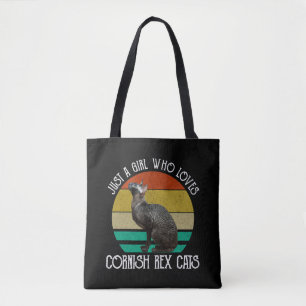 Bolsa Tote Apenas Uma Garota Que Ama Gatos Cornish Rex
