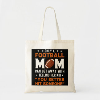 Bolsa Tote Apenas Uma Mãe De Futebol