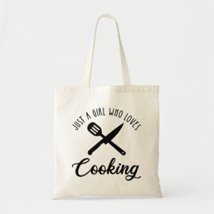 Bolsa Tote Apenas Uma Menina Que Adora Cozinhar