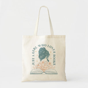 Bolsa Tote Apenas Uma Menina Que Ama Livros