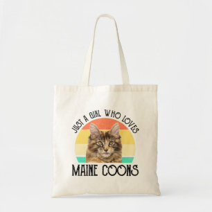 Bolsa Tote Apenas Uma Menina Que Ama Maine Coons