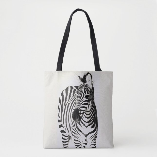 Bolsa Tote Apenas uma zebra (Frente)