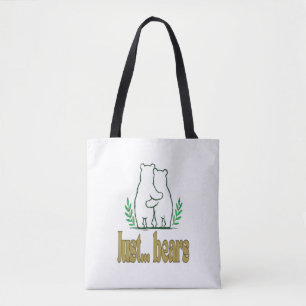 Bolsa Tote apenas ursos