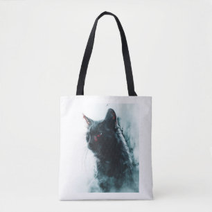 Bolsa Tote Apocalipse de Gato Zombie