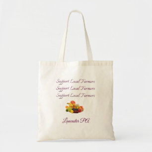 Bolsa Tote Apoiar os agricultores locais