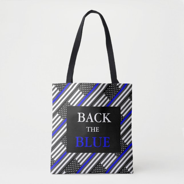 BOLSA TOTE APOIE O AZUL (Frente)