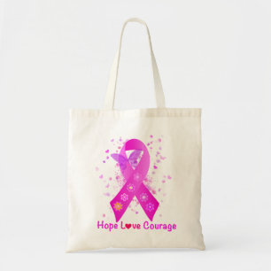 Bolsa Tote Apoio ao cancer de mama