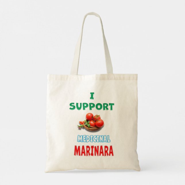 Bolsa Tote Apoio ao Medicamento Marinara (Verso)