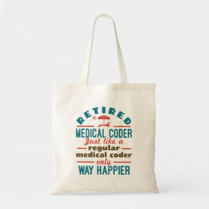 Bolsa Tote Aposentado Aposentamento Engraçado do Coder Médico
