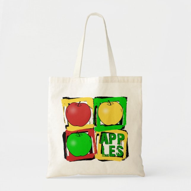 Bolsa Tote Apple Art (Frente)