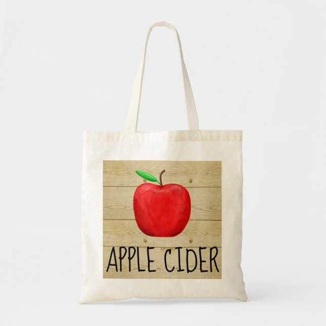 Bolsa Tote Apple Cider Red Apple (Frente)