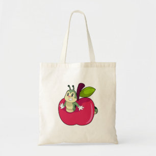 Bolsa Tote Apple da lagarta