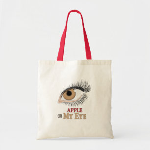 Bolsa Tote Apple of My Eyelashes Art