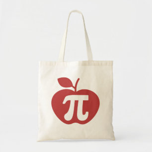 Bolsa Tote Apple Pi 3.14 Dia de Pi Matemático