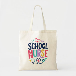 Bolsa Tote Apreciação da Enfermeira Escolar