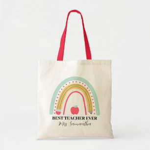 Bolsa Tote Apreciação do Professor Obrigado Personalizado