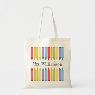 Bolsa Tote Apreciação Personalizada do Arco-Íris dos Profe