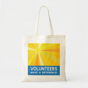 Bolsa Tote Apreciação Voluntária Faz Diferença Grande Sol