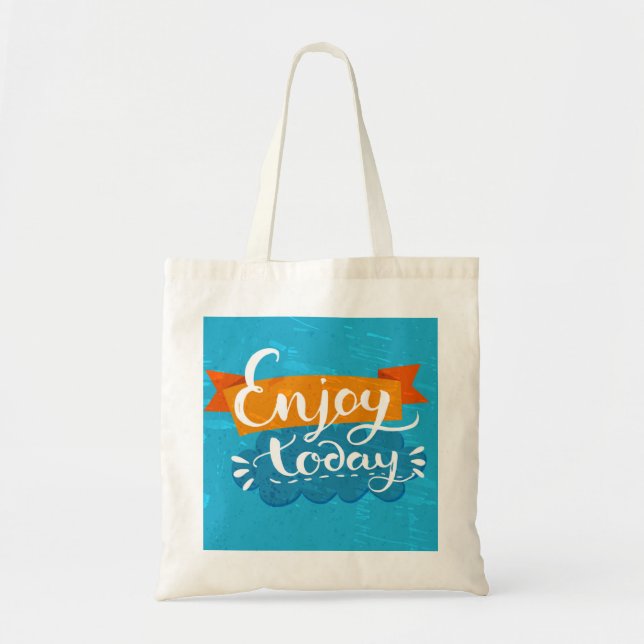Bolsa Tote Aprecie hoje (Frente)