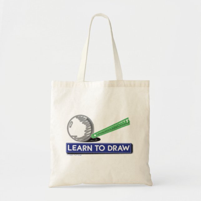 Bolsa Tote Aprender ao Desenhar (Frente)