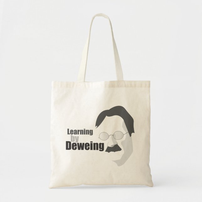 Bolsa Tote Aprendizagem pelo saco de Deweing (Frente)