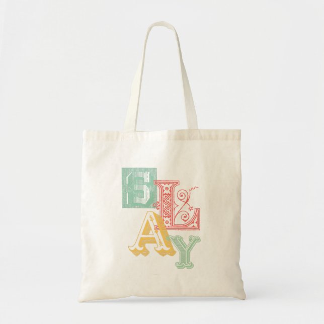 Bolsa Tote Apresentação - gíria palavra popular (Frente)