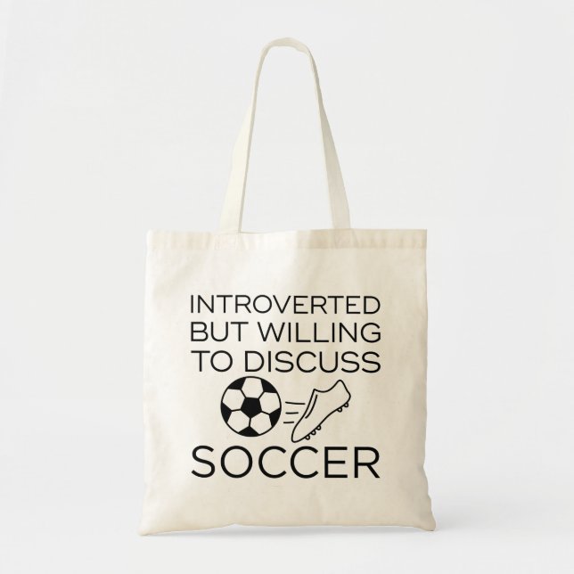 Bolsa Tote Apresentado, Mas Disposto A Discutir O Futebol (Frente)