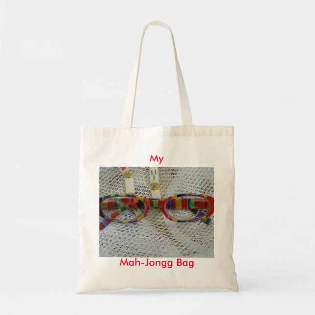 Bolsa Tote Apronte para o Mah-Jongg (Frente)