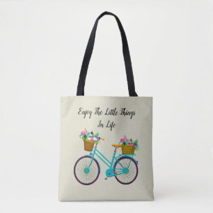 Bolsa Tote Aproveite As Pequenas Coisas Da Vida