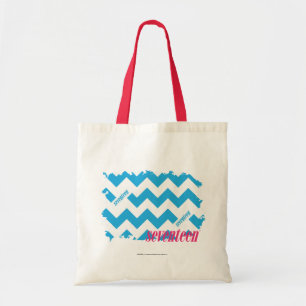 Bolsa Tote Aqua 3 do ziguezague