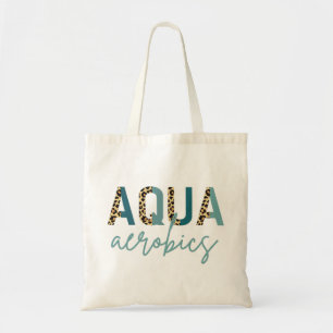 Bolsa Tote Aqua Aerobics Cheetah impressão Aqua aeróbica pr