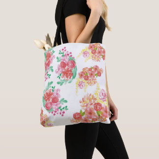 Bolsa Tote Aqua fleur