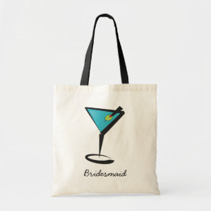 Bolsa Tote Aqua Martini do divertimento