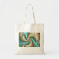 Aqua Satin - Fractal