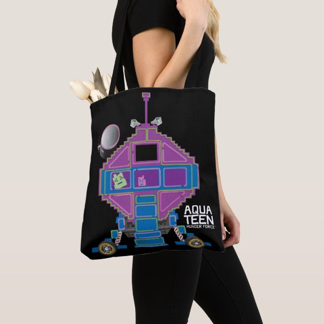 Bolsa Tote Aqua Teen Fome Force Mooninites Carro (Close Up)