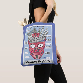 Bolsa Tote Aqua Teen Fome Force Visible Frylock Poster