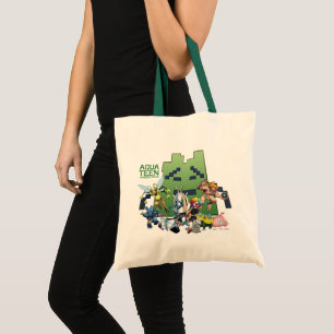 Bolsa Tote Aqua Teen Hunger Force Villains